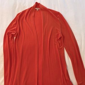 Peach/ soft orange 41 Hawthorn cardigan